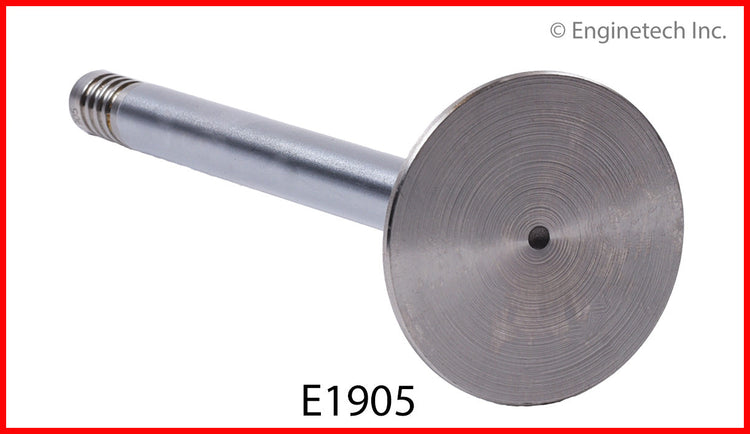 Enginetech E1905B Engine Exhaust Valve with Oversized Stem and Head for Ford Applications