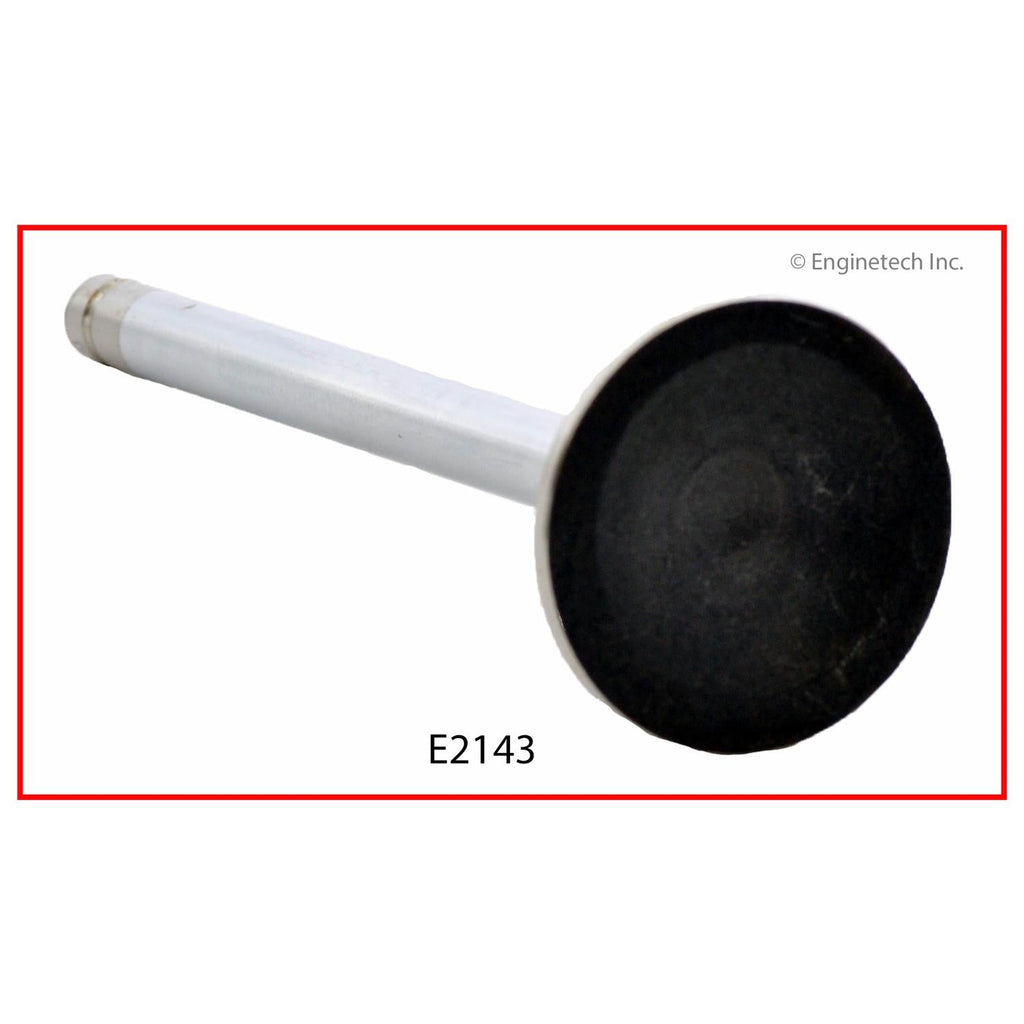 Enginetech E2143 Engine Exhaust Valve with Oversized Stem and Head for 2004-2005 GM Vehicles