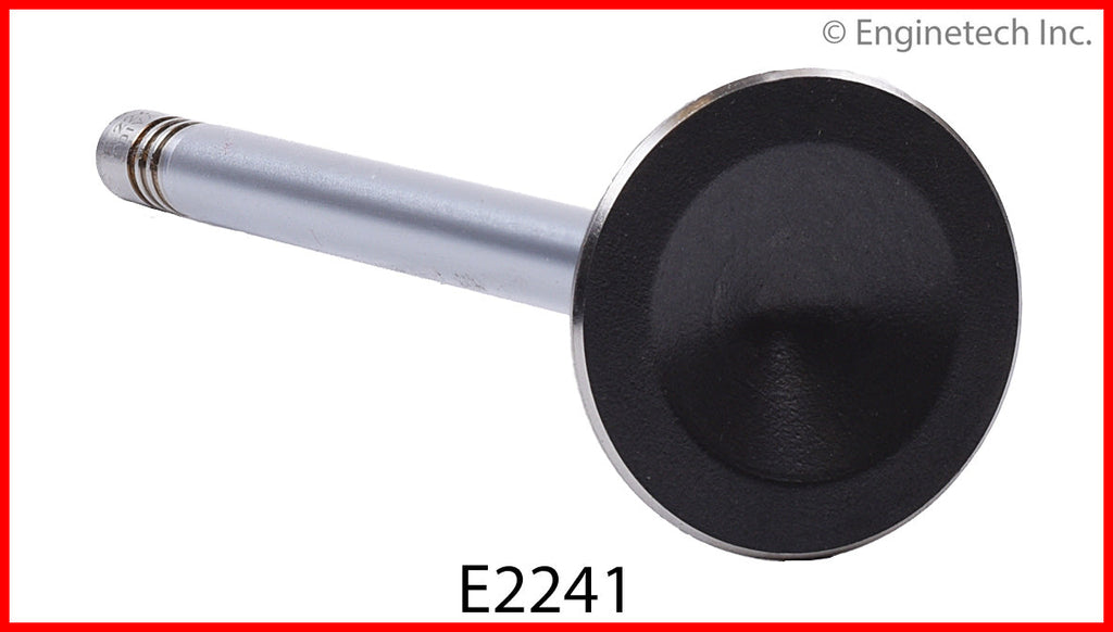 Enginetech E2241 Engine Exhaust Valve with Oversized Stem and Head for Ford Vehicles