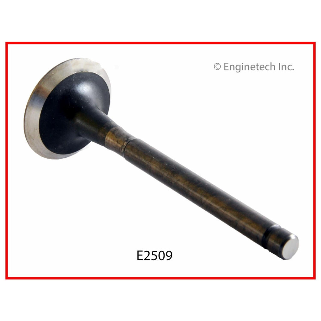 Enginetech E2509B Engine Exhaust Valve with Oversized Stem and Head for Toyota 4Runner and Pickup