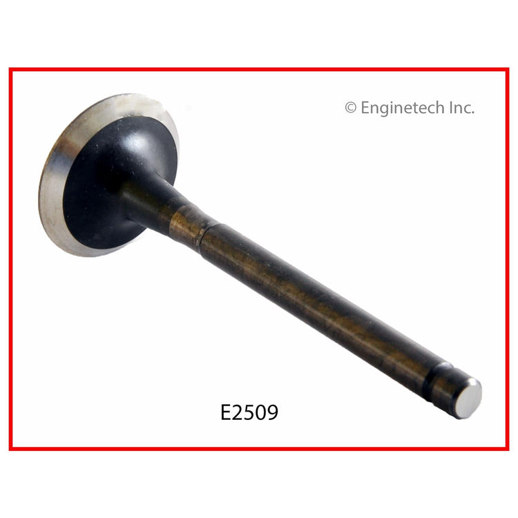 Enginetech E2509B Engine Exhaust Valve with Oversized Stem and Head for Toyota 4Runner and Pickup