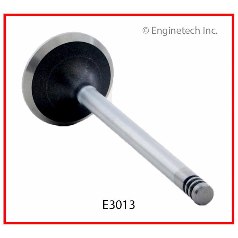 Enginetech E3013B Engine Exhaust Valve with Oversized Stem and Head for Dodge and Chrysler Vehicles
