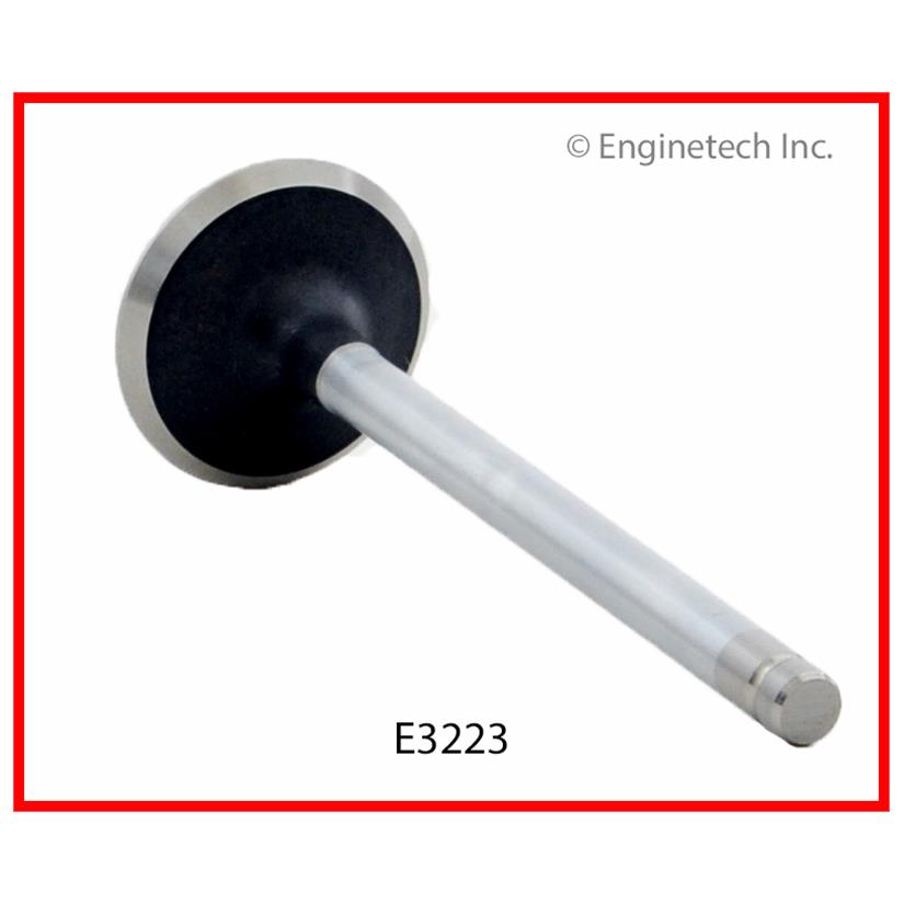 Enginetech E3223 Engine Exhaust Valve with Oversized Stem and Head for 2004-2005 Buick and Chevrolet Models