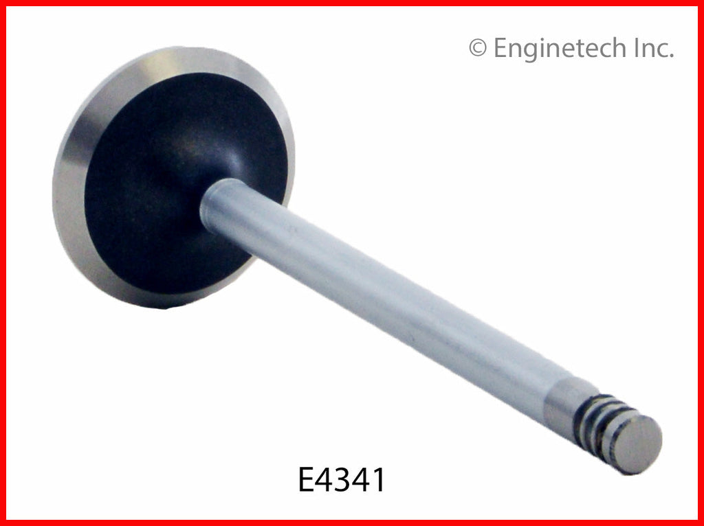 Enginetech E4341B Engine Exhaust Valve with Oversized Stem and Head for Jeep and Dodge Vehicles