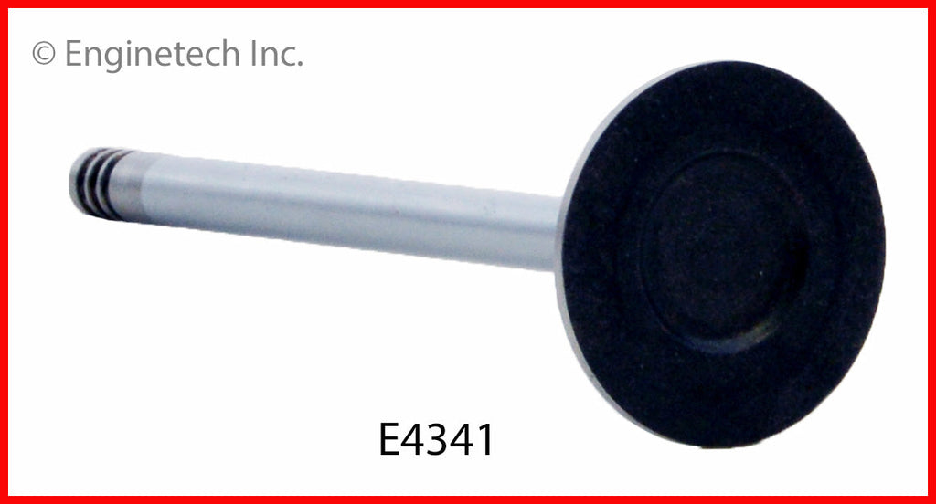 Enginetech E4341B Engine Exhaust Valve with Oversized Stem and Head for Jeep and Dodge Vehicles