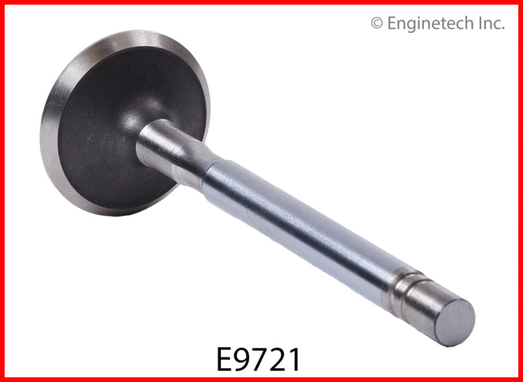 Enginetech E9721 Engine Exhaust Valve with Oversized Stem and Head