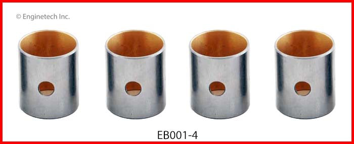 Enginetech EB001-4 Engine Piston Wrist Pin Bushing Set for Toyota 4Runner (1984-1993)