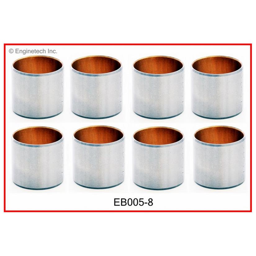 Enginetech Engine Piston Wrist Pin Bushing Set EB005-8 – High-Quality Replacement Part for Engine Rebuilding