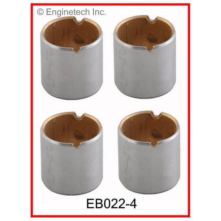 Enginetech EB022-4 Engine Piston Wrist Pin Bushing Set for Select GM and Saturn Models