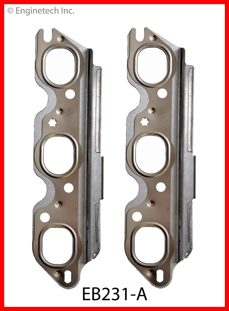 Enginetech EB231-A Exhaust Manifold Gasket for Buick Vehicles