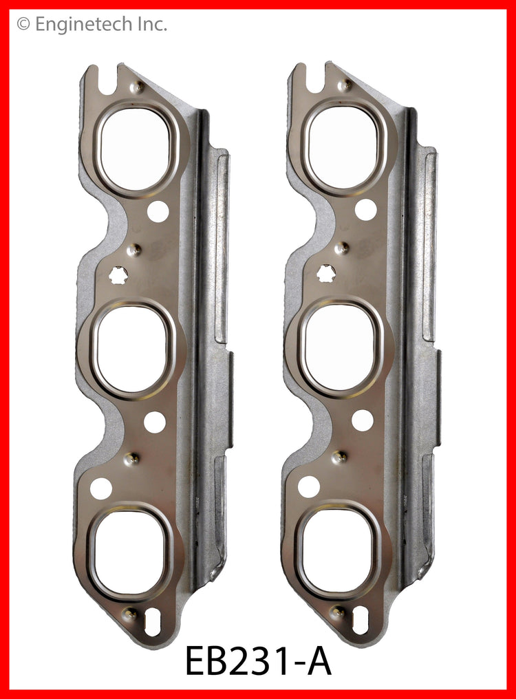 Enginetech EB231-A Exhaust Manifold Gasket for Buick Vehicles