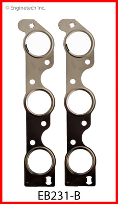 Enginetech EB231-B Exhaust Manifold Gasket for Buick and Chevrolet Vehicles