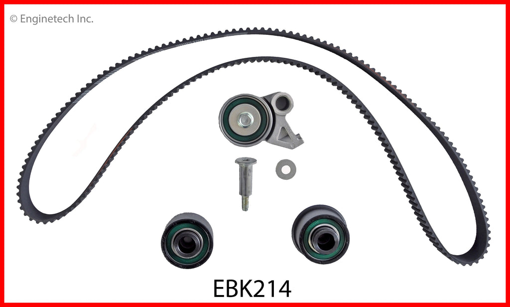 Enginetech Engine Timing Belt Kit for Mazda 626 Models (1993-2002) - Part EBK214