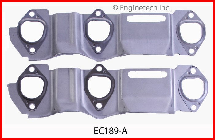 Enginetech EC189-A Exhaust Manifold Gasket for GMC Chevrolet Car and Truck