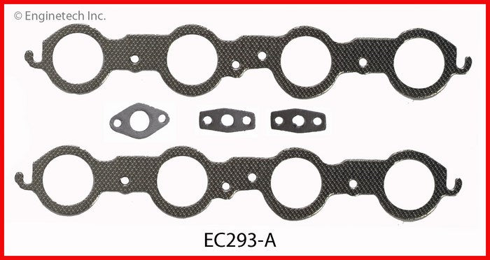 Enginetech Exhaust Manifold Gasket for GMC Chevrolet Cars and Trucks (Part EC293-A)