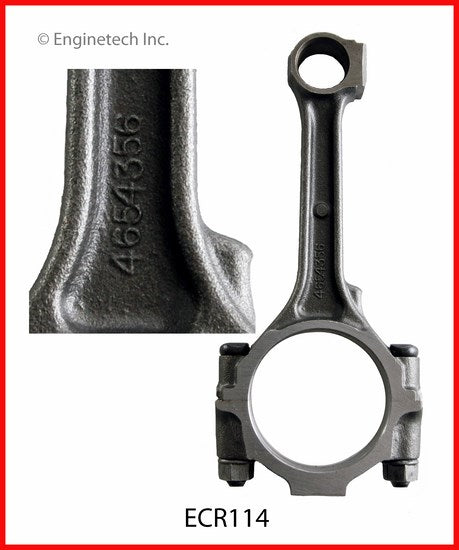 Enginetech Remanufactured Single Engine Connecting Rod with Bolts for Chrysler 1991-2002