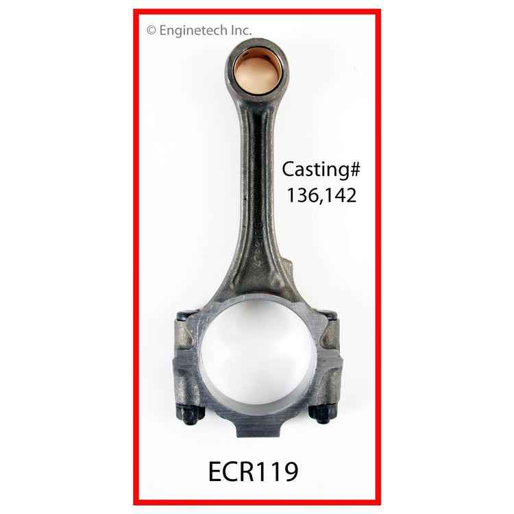 Enginetech ECR119 Remanufactured Single Engine Connecting Rod with Bolts for Chrysler 300M and Concorde Models