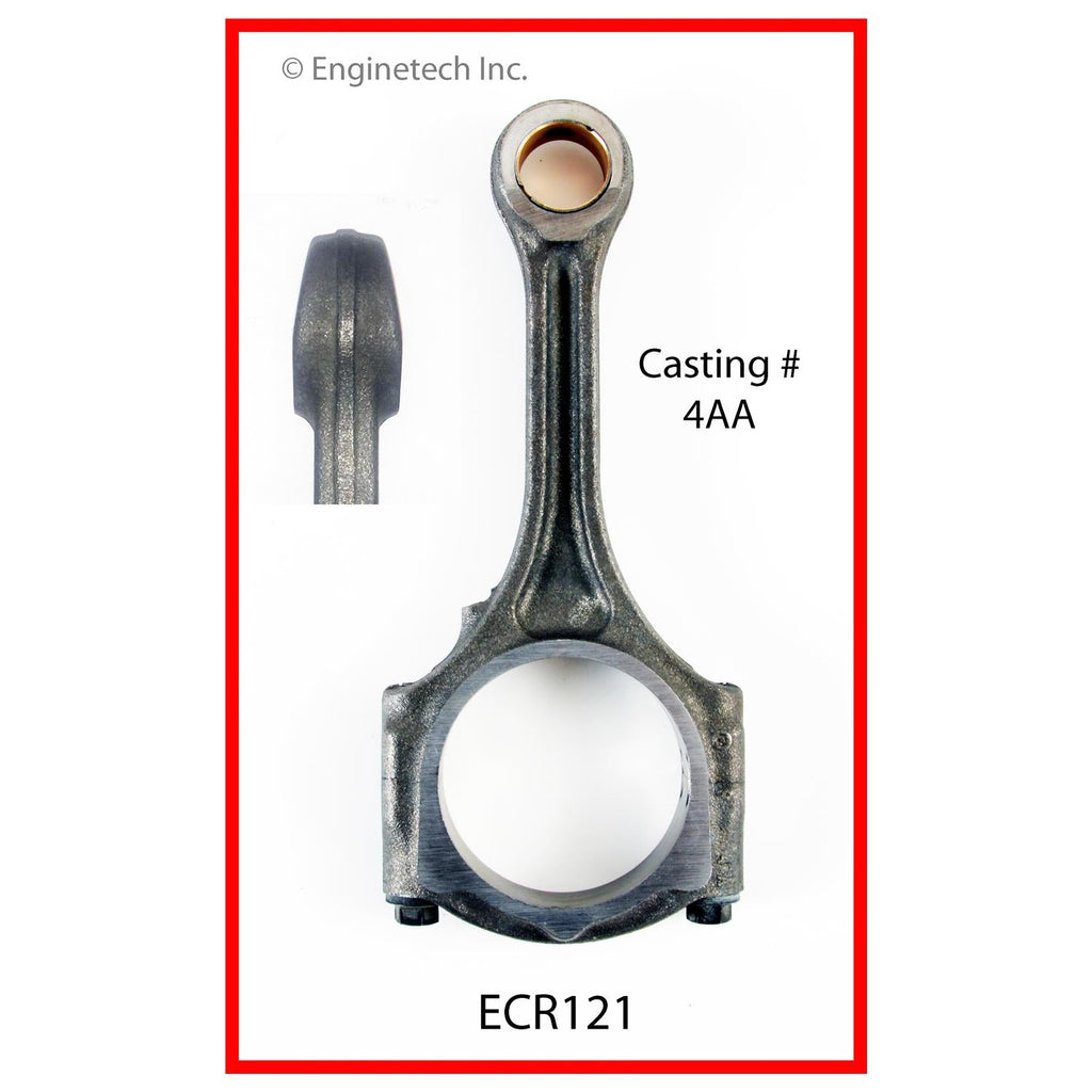 Enginetech ECR121 Remanufactured Single Engine Connecting Rod with Bolts for Chrysler and Dodge Vehicles