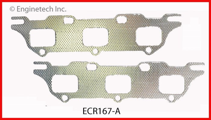 Enginetech ECR167-A Exhaust Manifold Gasket for Dodge and Chrysler Vehicles