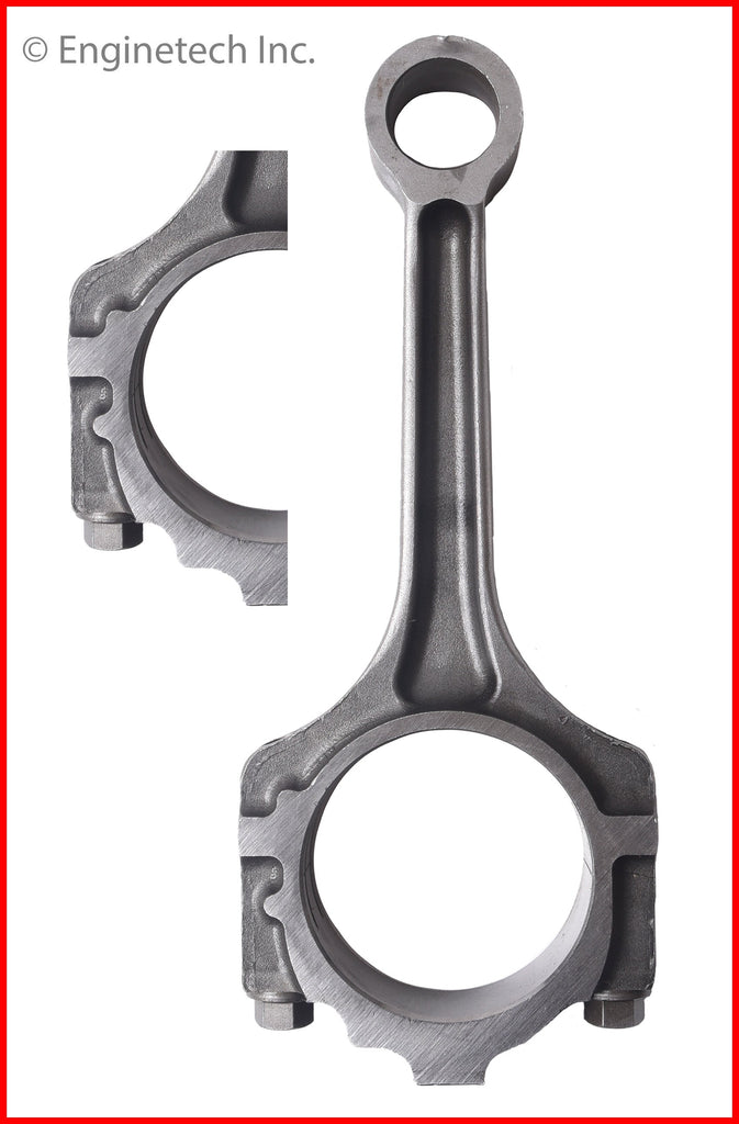 Enginetech Remanufactured Single Engine Connecting Rod with Bolts for Ford Crown Victoria, Mustang, Lincoln Town Car, Mercury Grand Marquis (Part ECR218)