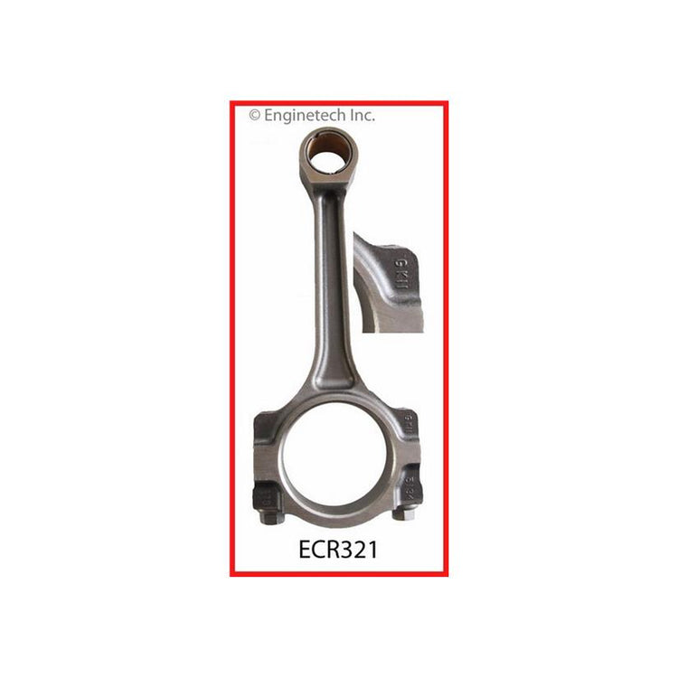 Enginetech ECR321 Remanufactured Single Engine Connecting Rod with Bolts for Saturn Vehicles