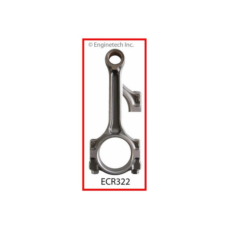 Enginetech ECR322 Remanufactured Single Engine Connecting Rod with Bolts for 2003-2005 Saturn, Chevrolet, Oldsmobile and Pontiac Models