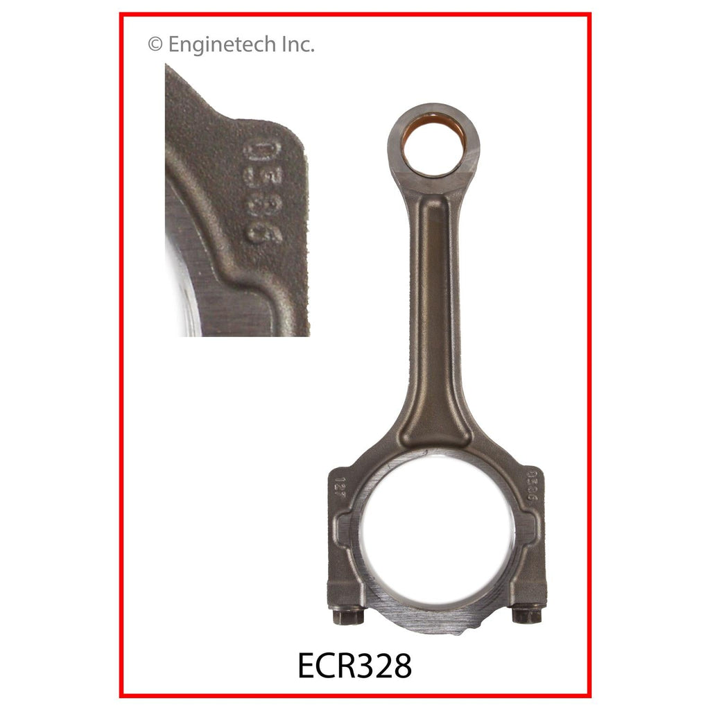 Enginetech ECR328 Remanufactured Single Engine Connecting Rod with Bolts for GM and Saturn Models