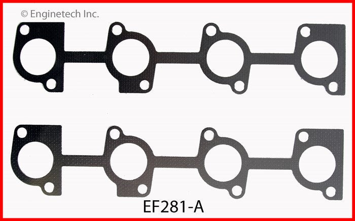 Enginetech EF281-A Exhaust Manifold Gasket for Ford E-150, E-250, E-350 Super Duty (2012-2015)