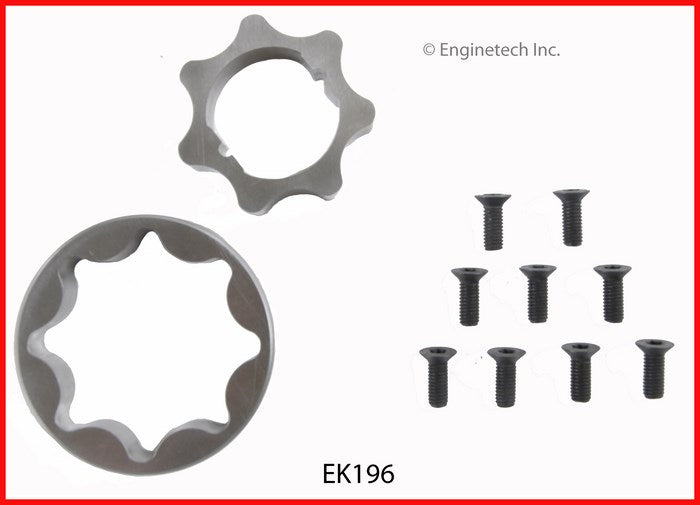 Enginetech EK196 Engine Oil Pump Repair Kit for Saturn SC and SC1 Models