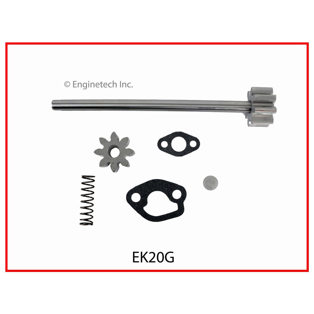 Enginetech EK20G Engine Oil Pump Repair Kit for Buick Vehicles
