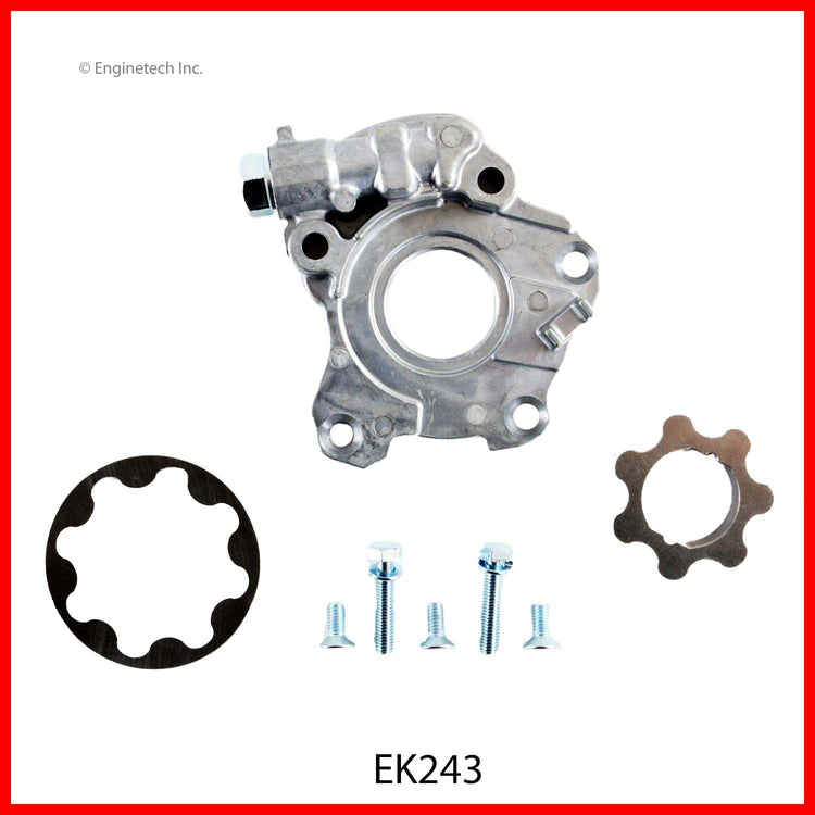 Enginetech EK243 Engine Oil Pump Repair Kit for Toyota and Scion Models