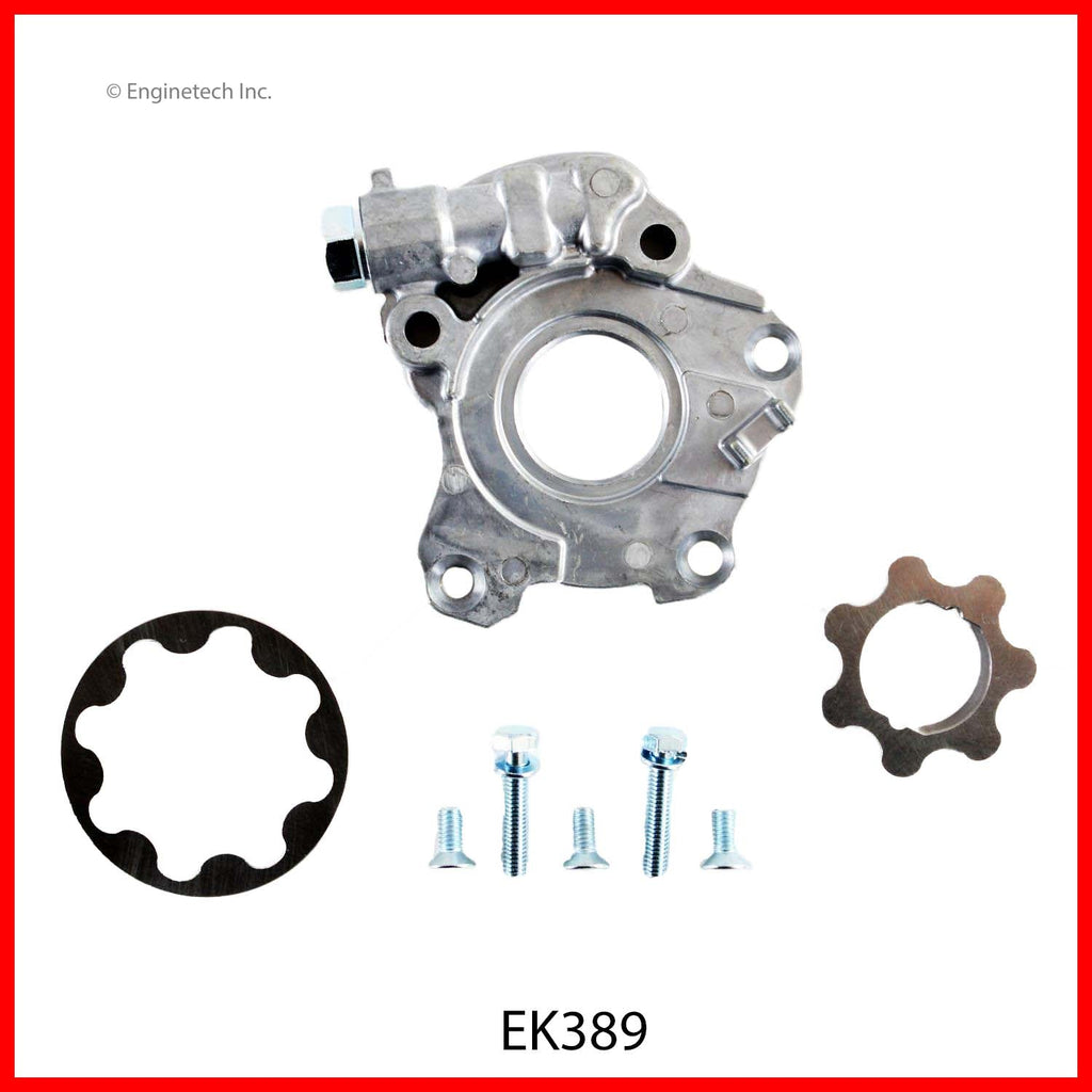 Enginetech EK389 Engine Oil Pump Repair Kit for Toyota Prius C (2012-2013)