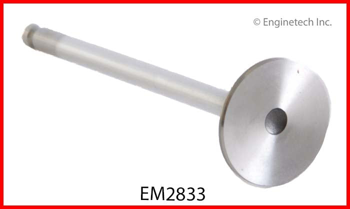 Enginetech EM2833 Engine Exhaust Valve for Mazda Protege and Ford Escort