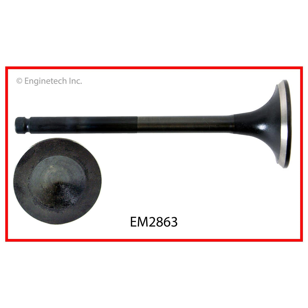 Enginetech EM2863 Engine Exhaust Valve for Dodge Colt, Plymouth Colt, and Mitsubishi Mirage