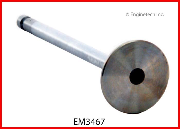 Enginetech EM3467 Engine Exhaust Valve for Hyundai Elantra and Tiburon