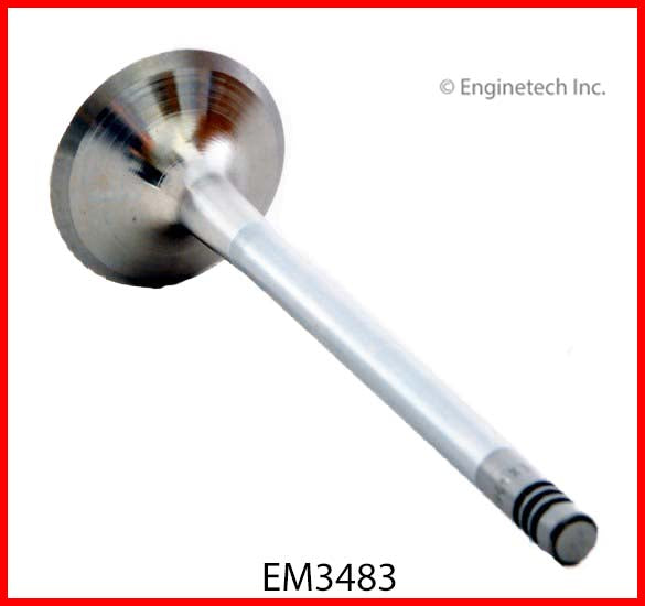 Enginetech EM3483 Engine Exhaust Valve for 2004-2005 Audi and Volkswagen Models