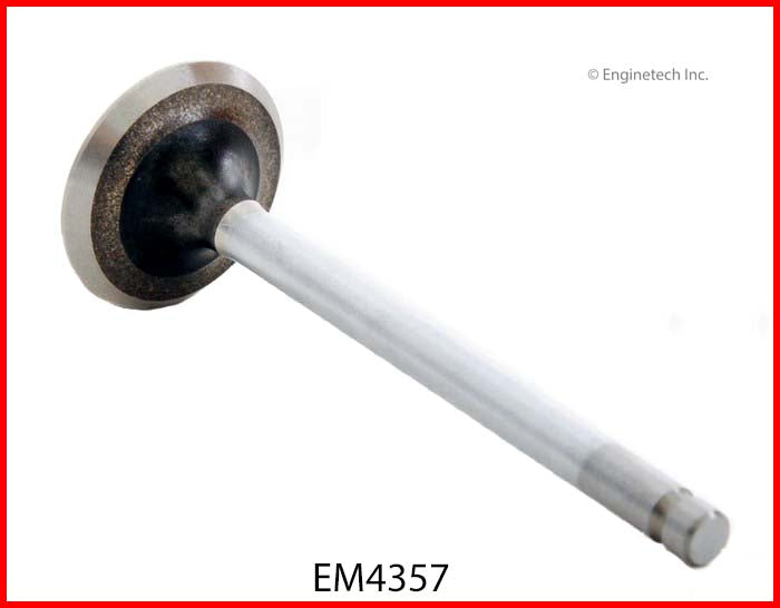 Enginetech EM4357 Engine Exhaust Valve for Suzuki and Chevrolet Vehicles