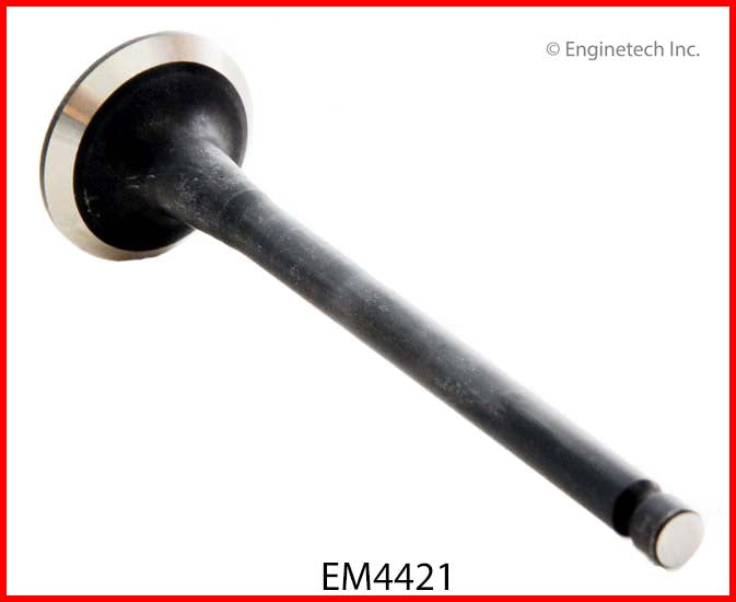 Enginetech EM4421 Engine Exhaust Valve for Hyundai Accent and Kia Rio