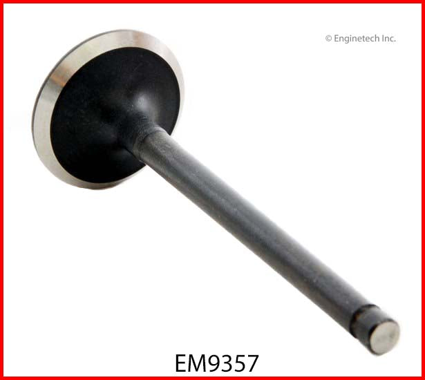 Enginetech EM9357 Engine Exhaust Valve for Suzuki and Chevrolet Vehicles