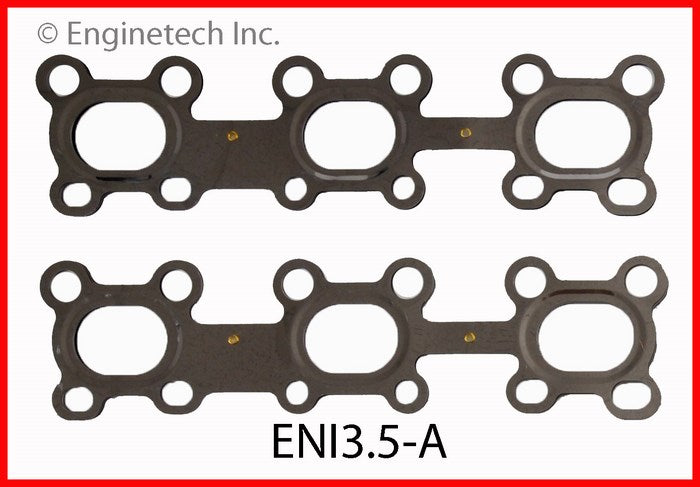 Enginetech Exhaust Manifold Gasket for Nissan Vehicles – Part ENI3.5-A