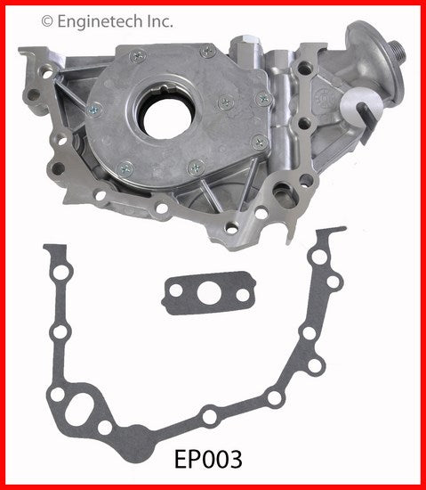 Enginetech EP003 Engine Oil Pump with Gasket for Hyundai and Kia Models