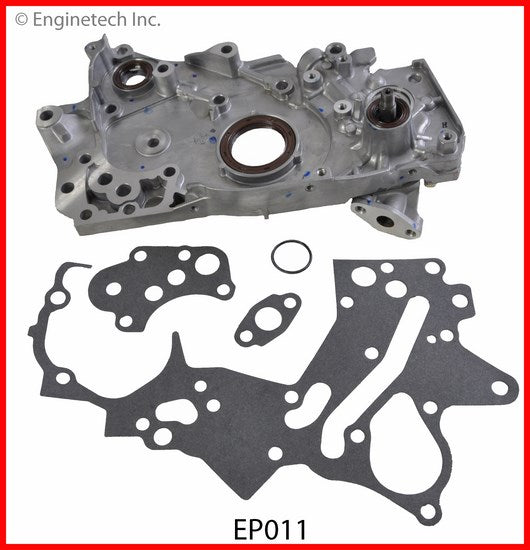 Enginetech EP011 Engine Oil Pump with Gasket for Mitsubishi Vehicles