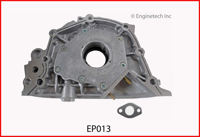Enginetech EP013 Engine Oil Pump with Gasket for Toyota 4Runner and Pickup