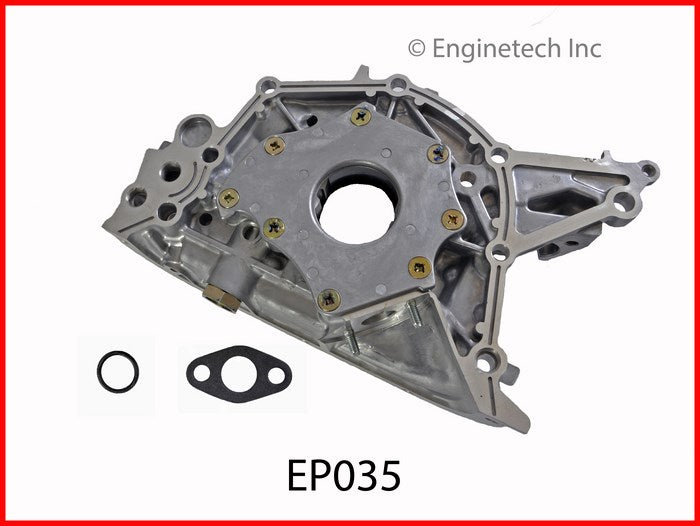 Enginetech EP035 Engine Oil Pump with Gasket for Toyota Tundra, Tacoma, and 4Runner