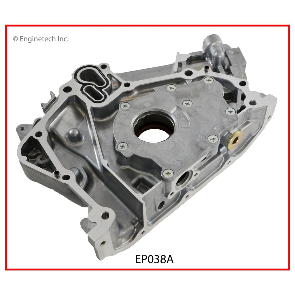 Enginetech EP038A Engine Oil Pump with Gasket for Honda, Saturn, Acura Models