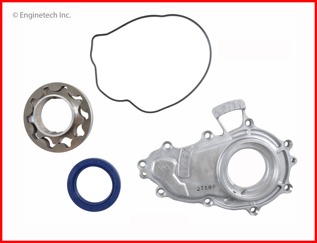 Enginetech Engine Oil Pump with Gasket for Toyota Tacoma and 4Runner (Part EP038)