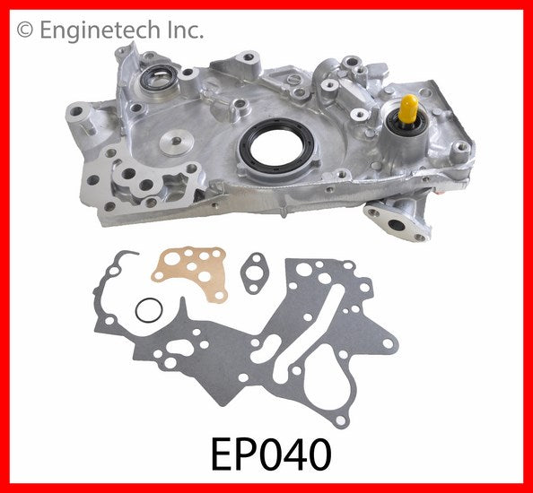 Enginetech EP040 Engine Oil Pump with Gasket for Chrysler, Dodge, Mitsubishi Vehicles