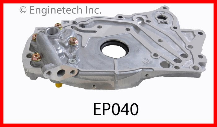 Enginetech EP040 Engine Oil Pump with Gasket for Chrysler, Dodge, Mitsubishi Vehicles