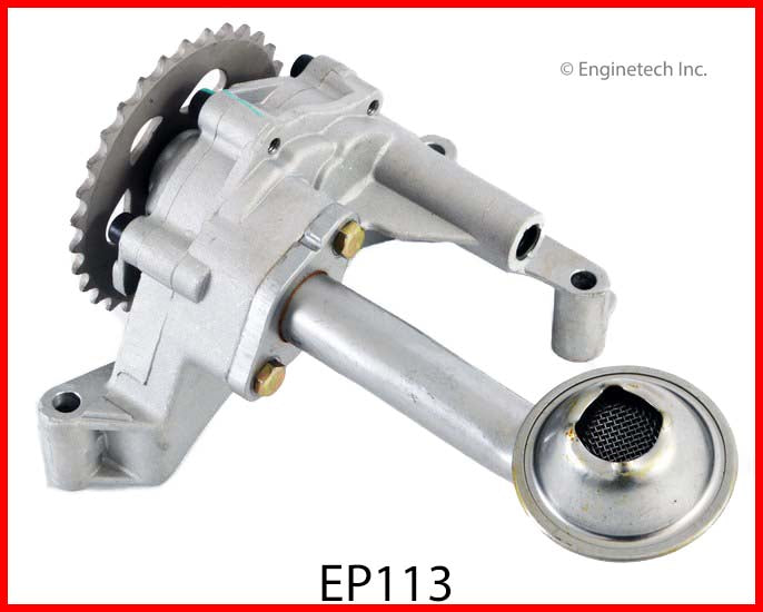 Enginetech EP113 Engine Oil Pump with Gasket for Audi and Volkswagen 2004-2005 Models