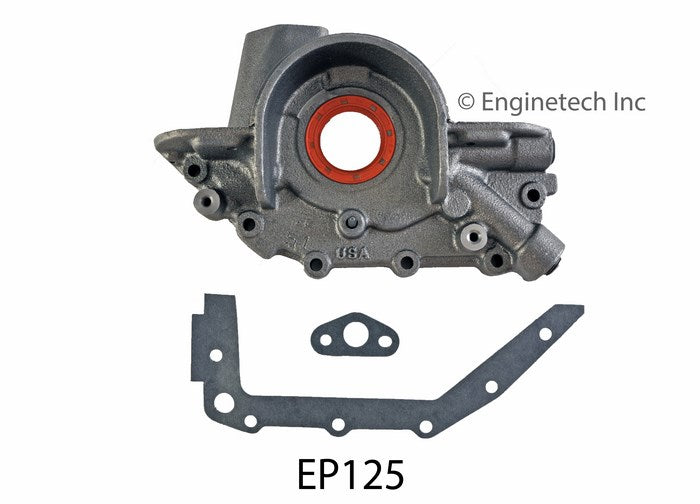 Enginetech EP125 Engine Oil Pump with Gasket for Ford and Mercury Models